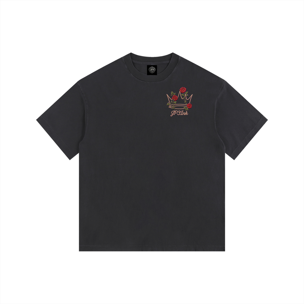 Royal Bloom Vintage Washed Oversized T-Shirt
